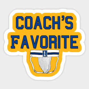 Coach’s Fav Sticker